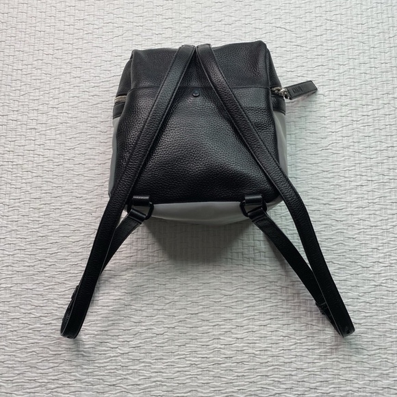 KARA DESIGNER VERY RARE Backpack Genuine Pebble Leather Silver Reflective Small main image 13